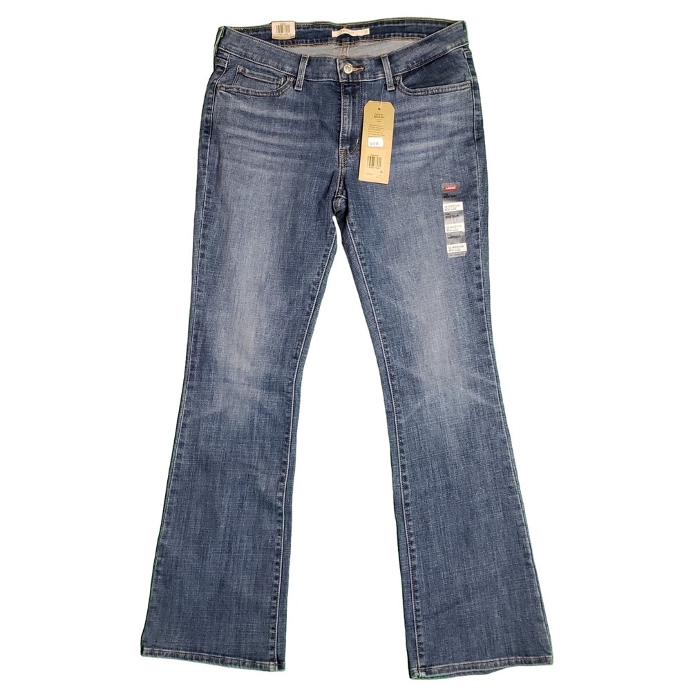 Levis 715 Sculpt Womens Classic Bootcut Soft Jeans Size W31  NWT